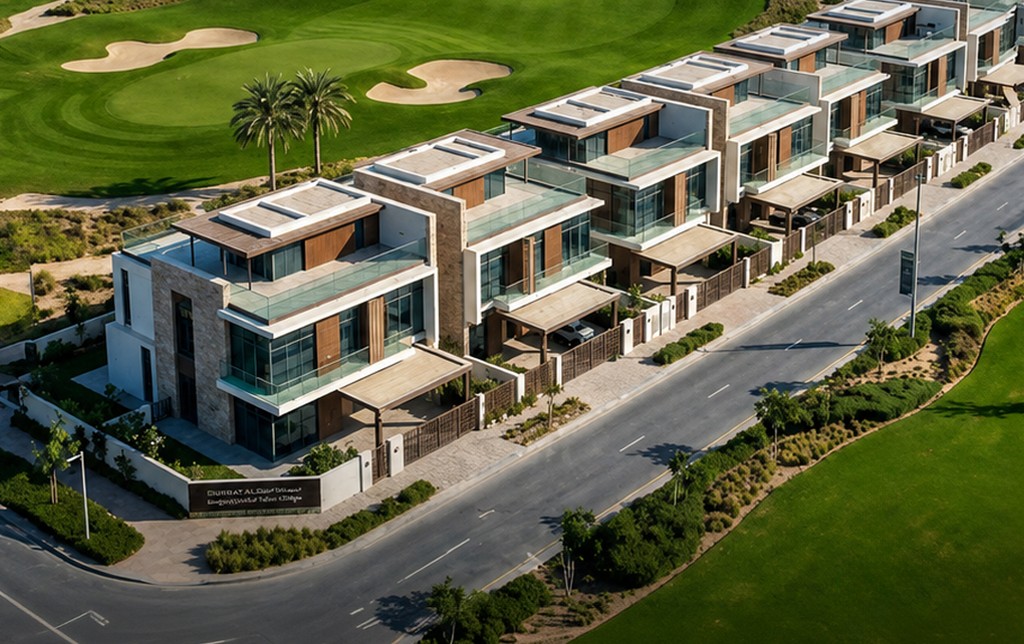 Hudayriyat Golf Estates — luxury townhouses on the championship golf course, Hudayriyat Island Abu Dhabi